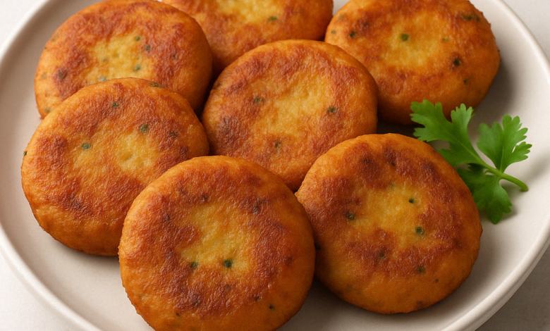 Aloo Tikki – Crispy Potato Snack from India 🇮🇳