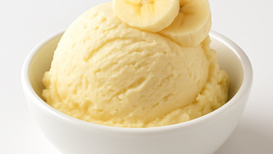 Banana Ice Cream – Healthy & Creamy Dessert from USA 🇺🇸