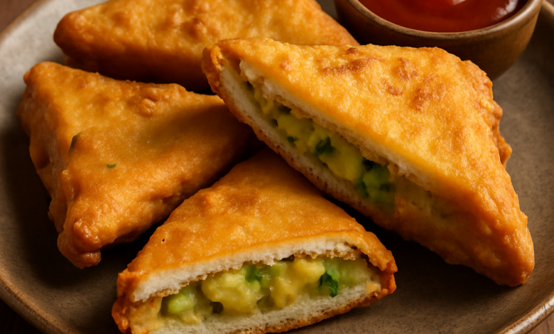 Bread Pakora – Spicy Fried Snack with Potato Filling