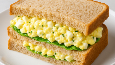 Egg Mayo Sandwich – Creamy Breakfast from the UK 🇬🇧