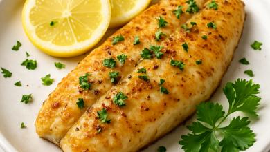 Grilled Lemon Garlic Fish – Light & Healthy Dinner Recipe