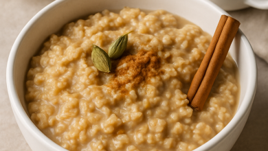 Masala Chai Oats – Indian Healthy Breakfast