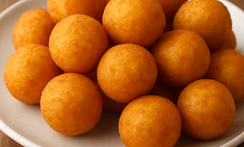 Mini Cheese Balls – Crispy Outside, Melty Inside Party Snack