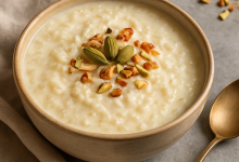 Rice Kheer – Traditional Creamy Dessert with Milk & Cardamom