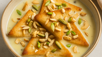 Shahi Tukray – Traditional Sweet Bread Dessert with Milk & Nuts