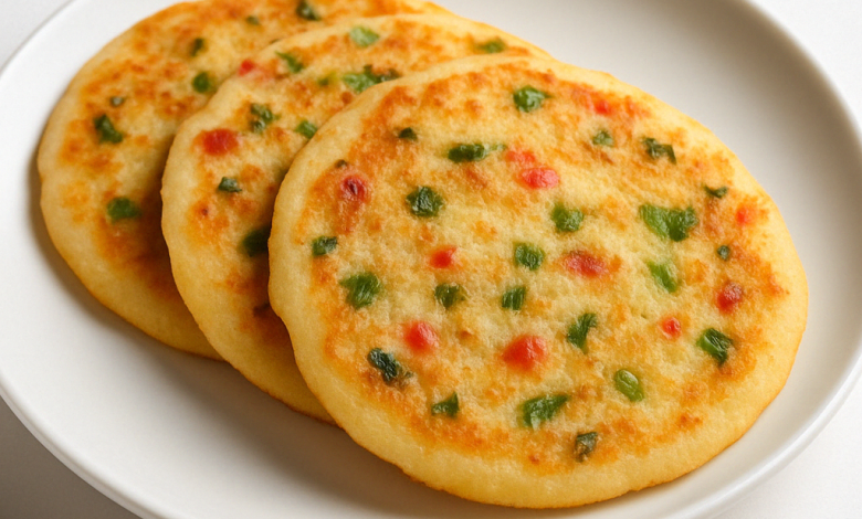 Suji Chilla – Healthy Semolina Pancake from India 🇮🇳