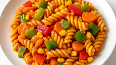 Vegetable Pasta – Easy & Colorful Dinner from Italy 🇮🇹